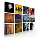 thumbnail image 1 of Set de 12 Cuadros Decorativos Personalizados Ideas Creativas Cuadro sublimado en tela 25 cm x 25 cm, 1 of 2