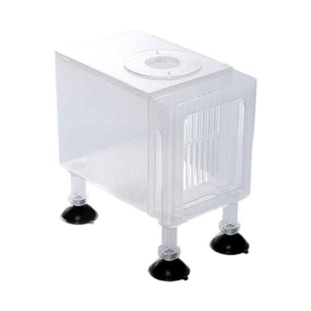 Milaget Boîte de Protection pour Aquarium Accessoire d'Aquarium Petite Blanche