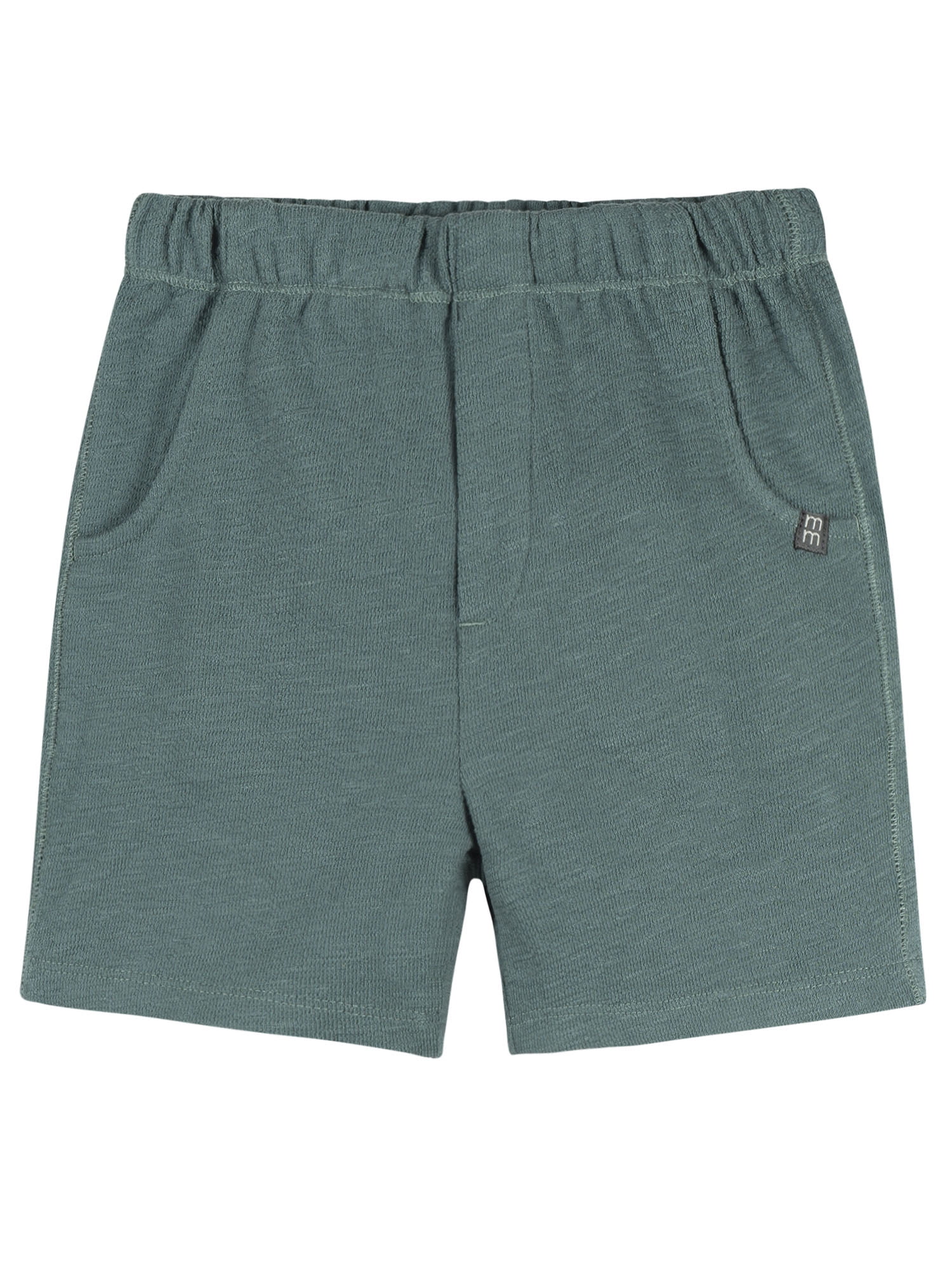 Modern Moments by Gerber Baby and Toddler Boy Organic Shorts with Seam Detail and Pockets, 0/3 Months - 5T