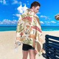 thumbnail image 5 of Dreamtimes Beach Towels Mushroom Animals Camping Towels Sand Free Beach Towel, 30"x60" Large Beach Towels Quick Dry Bath Travel Towels Pool Yoga Beach Mat for Men Women, 5 of 7