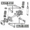 thumbnail image 2 of Febest BUSHING, FRONT UPPER CONTROL ARM # CRAB-016 OEM 52088214, 2 of 2