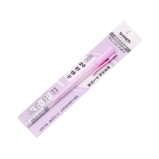 Pluma dispensadora Creative Dots Stick Adhesivo de secado rápido Suministros de oficina hechos a mano JShteea El nuevo