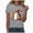 R359-Grey, variant on NOLDARES Halloween Shirts for Women Pumpkin Shirts Cute Fall Short Sleeve Graphic Tee Tops(Grey,XXL)