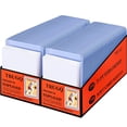 thumbnail image 1 of Fundas para cartas TRUGQ 400 con cargas superiores de 3 x 4 pulgadas para cartas coleccionables, 1 of 7