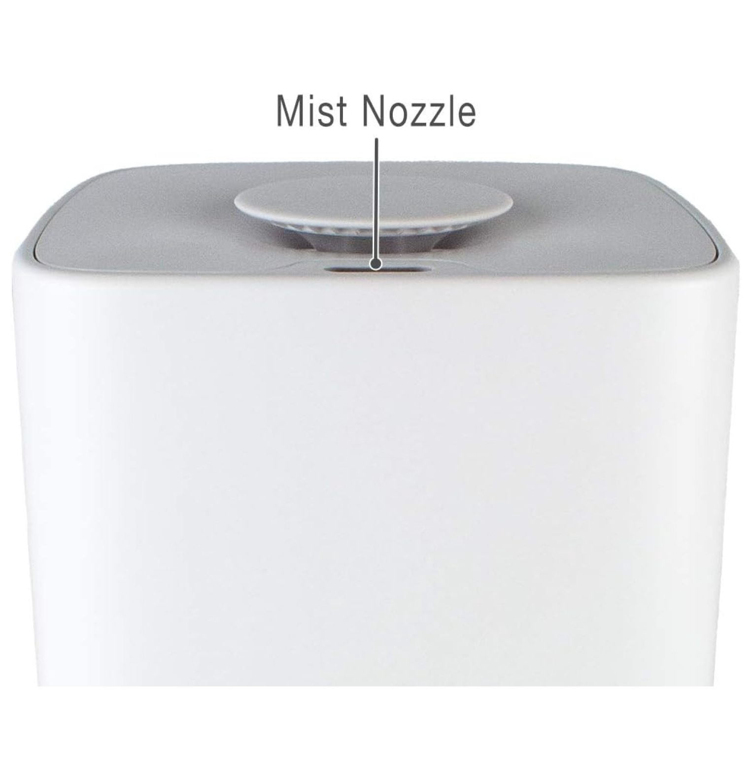 Humidifiers for Bedroom Convenient Oversized 4.5L Runs for 70 Hours for Large Room up to 400 Sq Ft Top Fill Cool Mist Humidifier Ideal for Baby Room and Plants MH-419, White, 1.2