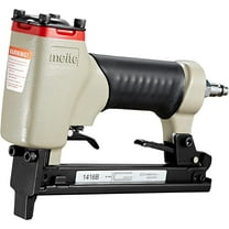 MEITE 1416B Pneumatic Staple Gun, Upholstery Stapler for 22 Gauge 3/8-Inch Crown 5/16" to 5/8" Length Staples, Heavy-Duty Air Staple Gun for Wood, Upholstery, Carpentry, and DIY Projects