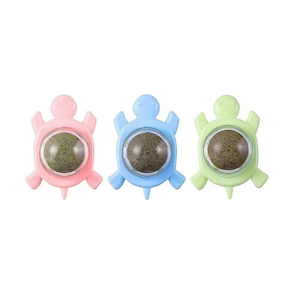 Catnip Ball Catnip Balls For Cats Wall: 3-piece Silvervine Catnip Pet Toys For Indoor Cats, Edible