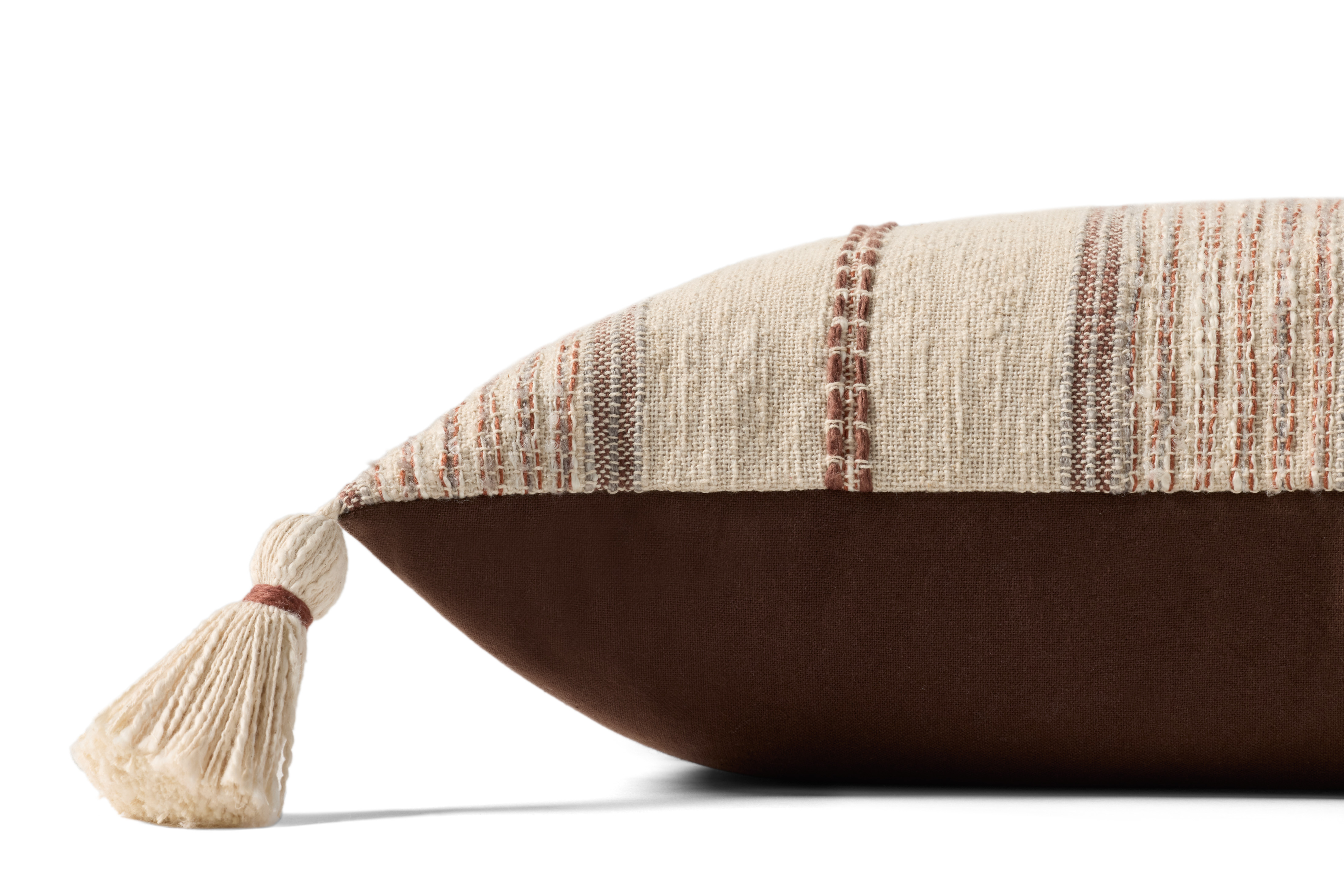 Loloi PLL0157 Ivory / Multi 12'' x 27'' Decorative Pillow