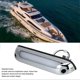 thumbnail image 4 of 8in RV LED Porch Light Bar DC12V 385LM Silver Shell Amber Lighting Universal for Campers Boats Yachts, 4 of 5