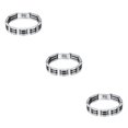 thumbnail image 4 of Sonducket Pulseras duraderas con lunares y rombos, cadena de mano anticorrosión, suave, cómoda, moderna, resistente, joyería de moda, regalo Type1 NO1, 4 of 6