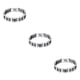 thumbnail image 5 of Jumpingount Bracelets Durable Polka Dot Lightweight Metal Comfortable Birthday Street Sturdy Men Fashion Jewelry Hand Chain Type1 NO1, 5 of 6