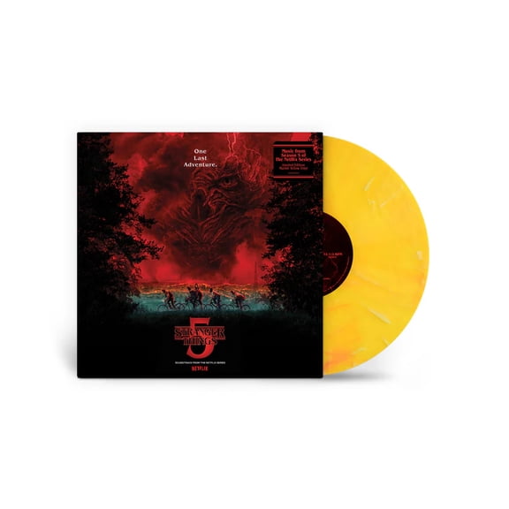 Stranger Things 5 Soundtrack - Limited Edition Marble Yellow Vinyl