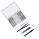 thumbnail image 4 of Destornillador de precisión y pinzas para reparar gafas de sol y relojes Mini kit de reparación de gafas de acero inoxidable, 4 of 8