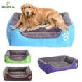 thumbnail image 2 of Large Pet Cat Dog Bed Square Plush Kennel Summer Washable Cat Mat Waterproof Mattress Pet Cushion Medium Large Dogs Pet Supplies ShopWise Round, 2 of 12