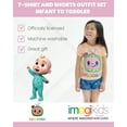 thumbnail image 3 of CoComelon Toddler Girls T-Shirt and Shorts Outfit Set Infant to Toddler, 3 of 5
