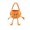 Orange2, variant on VeFlora Halloween Pumpkin Handbags Pastel Small Pumpkin Basket Trick or Treat Buckets Goodie Candy Gift Bags with Handle for Halloween Exchange Supplies(Orange/One Size)