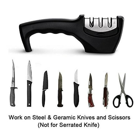 Kitchen Knife Sharpener 3 Stage Professional Knife Sharpening