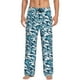 thumbnail image 1 of Fotbe Ocean Waves Pantalones de Pijama para Hombre, Pantalones de Dormir, Pantalones de Casa con Cintura Ajustable y Bolsillos-XX-Large, 1 of 6