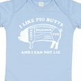thumbnail image 4 of Inktastic I Like Pig Butts WHT Boys or Girls Baby Bodysuit, 4 of 5