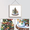 thumbnail image 4 of Diamond Painting Kit for Adult Beginners, Joyful Christmas Tree Snowman 5D DIY Special Diamond Crystal Crafts for Home Wall Decoration, Christmas Halloween Gift Preferred, 4 of 7