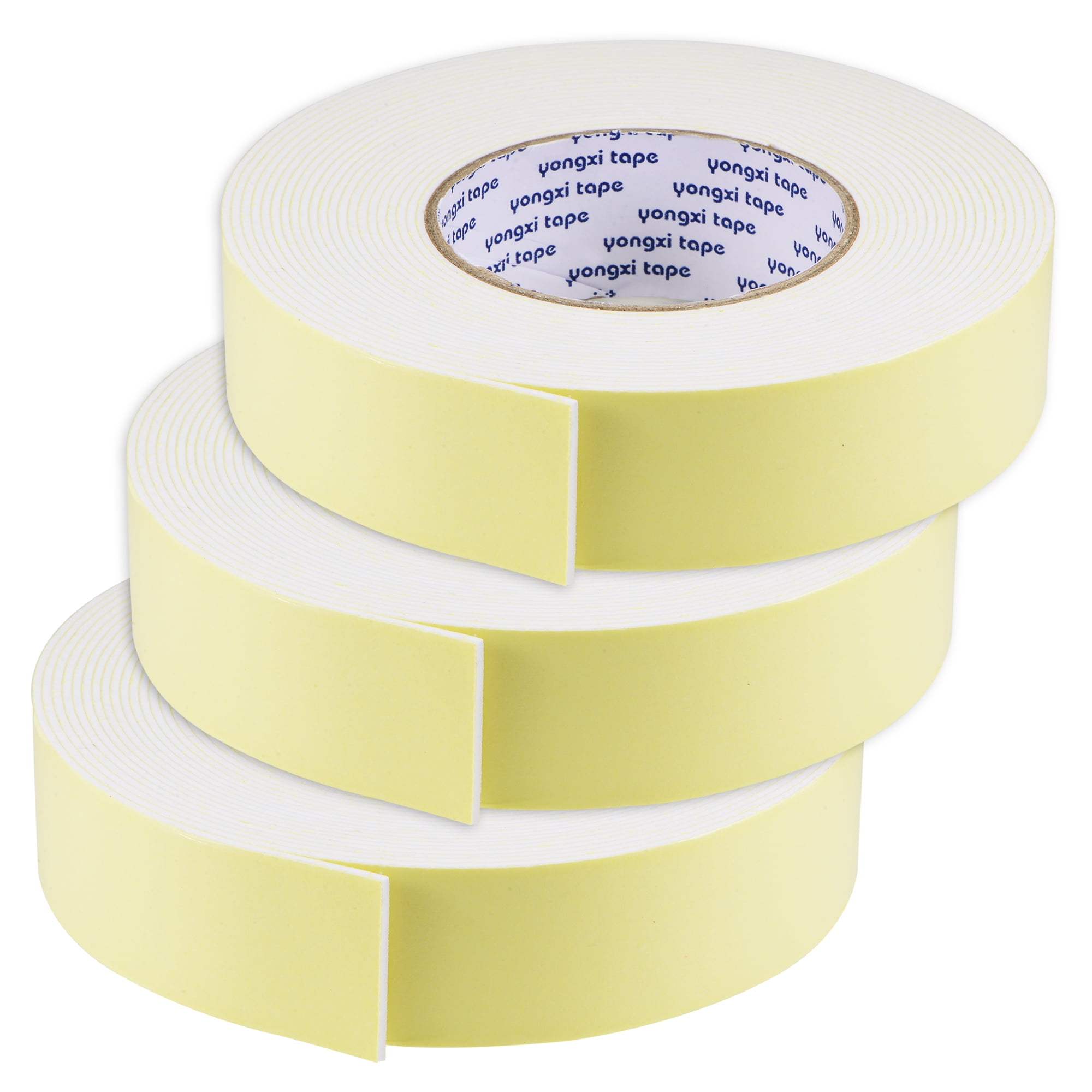 Uxcell 36mm Wide 1 5mm Thick 8m Long Self Adhesive Eva Sealing Foam Tape 3 Count Walmart Com