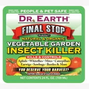 Dr. Earth Garden Insect Killer Spray - Insecticide, Indoor/Outdoor Use - 24OZ