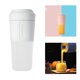 thumbnail image 3 of Licuadora portátil, y de tamaño Personal Mini taza exprimidora USB recargable mezcladora de potencia fuerte en hogar Oficina viaje 9x20cm perfecl licuadora portátil, 3 of 8