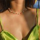 thumbnail image 5 of Collares bohemios para mujer, collares de cuentas de colores, gargantilla de cuentas, joyería de regalo, 5 of 6