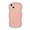 Pink, variant on Compatible with iPhone Case,Matte Liquid Silicone Wave Water Ripple Frame Camera Lens Protection Soft Shockproof Cover Phone Case (Purple,iPhone 15 Pro)