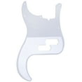 thumbnail image 3 of Musiclily Pro 13-Hole Modern Style P Bass Pickguard for 4 String American Precision Bass, 4Ply White Pearl, 3 of 4