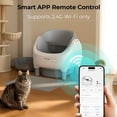 thumbnail image 2 of Caja de arena automática para gatos Invengo con control por app, 10,5 L, 2 of 7