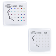 thumbnail image 1 of 12pcs Sterling Silver Nose Studs with Diamonds Multicolor No, 1 of 5