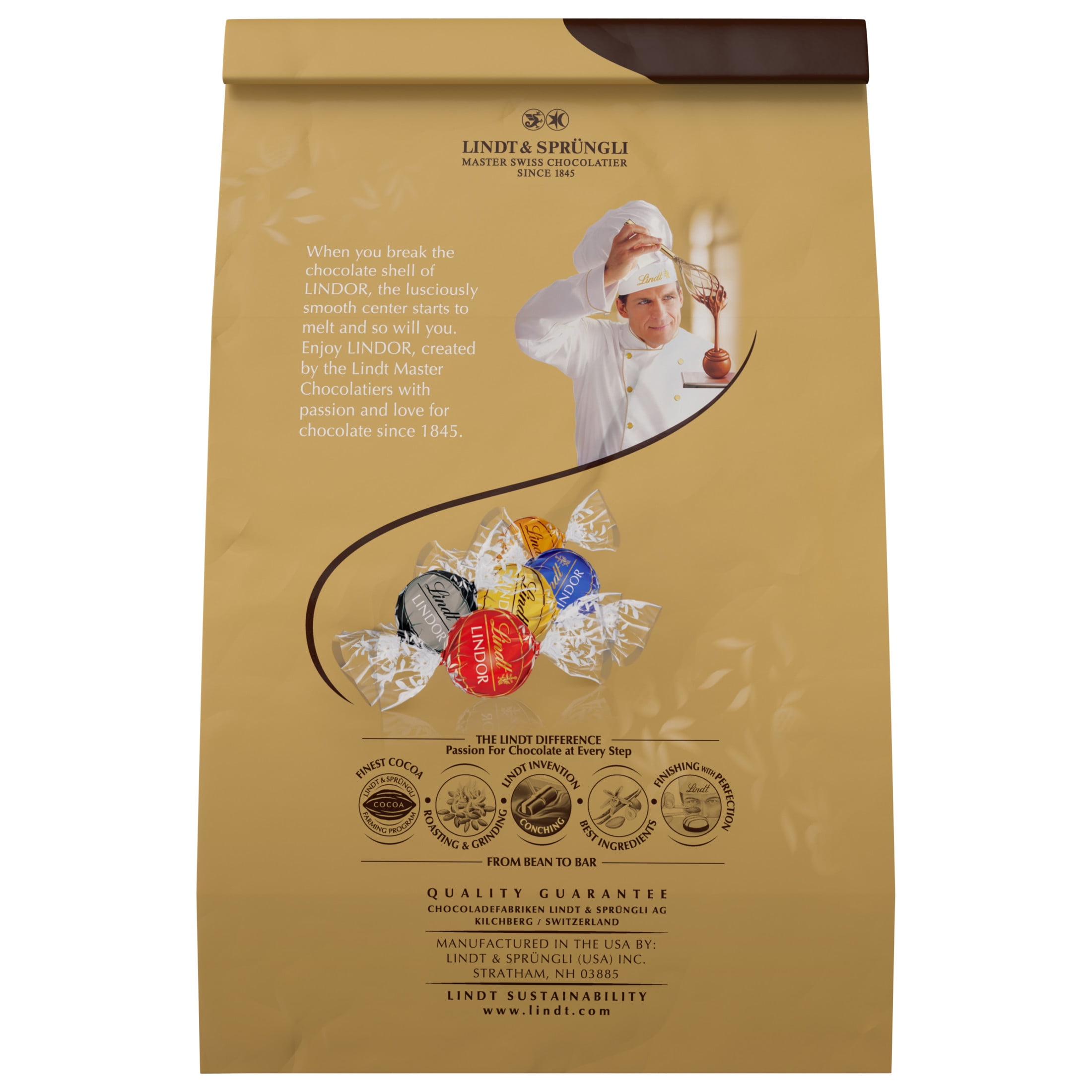 Free Shipping! Lindt Assorted Chocolate Truffles 15.2 oz Bag with