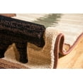 thumbnail image 2 of Designer Home Woodlands Area Rug 2055 40226 Adler Beige Banded Trees 2' 7" x  7' 4" Rectangle, 2 of 2