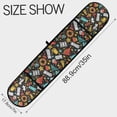 thumbnail image 3 of Dailycode Double Sided Oven Mitt with Loop Heat Resistant Kitchen Long Potholders 7" x 35" Cups Star Glasses, 3 of 6
