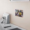 thumbnail image 5 of Yayeee Toggle Light Switch Wall Plate 2-Gang 4.56"x4.48" Decorative Outlet Cover, Colorful Flowers, 5 of 7