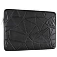 thumbnail image 7 of Mosiso 13" PU Laptop Bag Waterproof Sleeve Case for MacBook Air/Pro/Surface Laptop, Protective Geometric Case, Black, 7 of 7