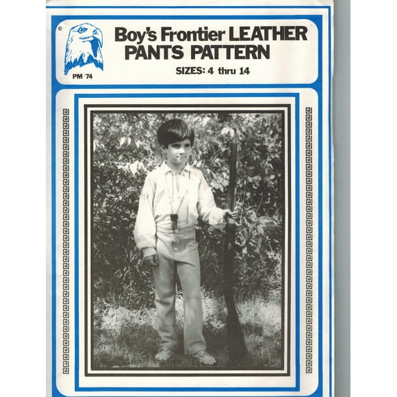 Boy's Leather Pants Pattern