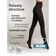 thumbnail image 5 of Tights Conte Velour 100 Den - Matte Warm Microfibra, 5 of 9