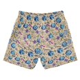 thumbnail image 7 of FORMRS Boys Swim Trunks Quick Dry Mesh Lining Beach Boardshorts, Sizes XS-XL, Blue Dice Pattern, 7 of 7