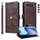 thumbnail image 1 of FOXDOCK Funda tipo Cartera para iPhone 17 Air – Cubierta de Cuero PU con Múltiples Ranuras, Bolsillo para Efectivo y Correa de Muñeca, 1 of 6
