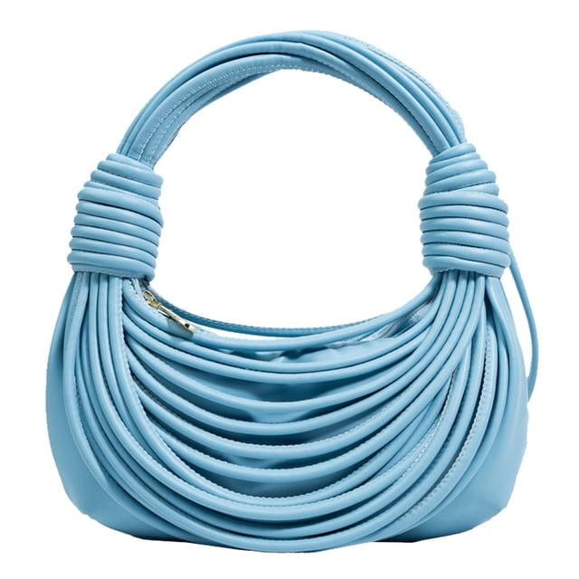 Bolsos personalizados con diseño de cordón de espagueti para mujer, bolsos cruzados de un solo hombro de moda