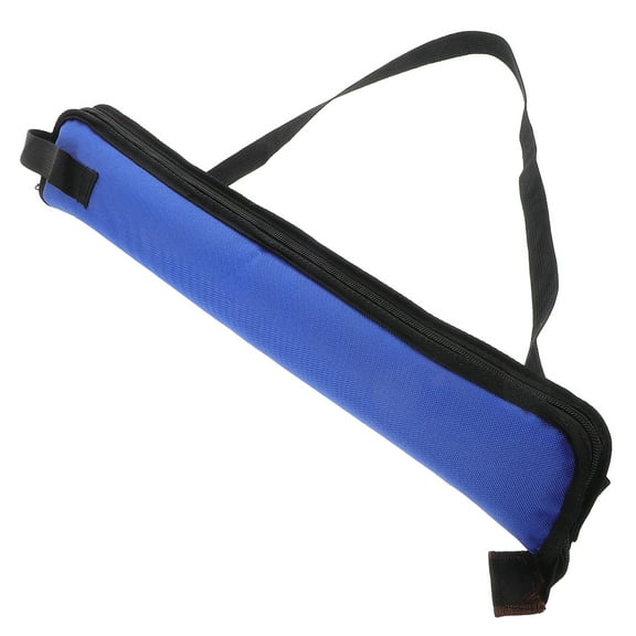 HIAKDOFT Oxford Cloth Blue Drumstick Storage For Musicians 1Pcs 18.3X3.9X0.8In