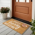 thumbnail image 4 of TIELUTT Funny Easter Bunny Door Mat Warm Welcome Mat Door Mat As A for Easter Home Easter Floor Fall Throws Blankets 100 Carpet Rug Large Living Room Rugs Couch Throw Carpet for Room, 4 of 5