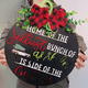 thumbnail image 3 of Listado de decoración con tema navideño Placa de bienvenida para puerta interesante de Navidad Placa de puerta con decoración navideña Tarjeta navideña, 3 of 6