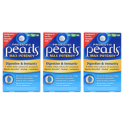 Probiotic Pearls Max Potency Digestion & Immunity 30 Daily Softgels Pack of 3