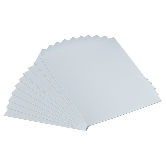 10 piezas de chapa de acero galvanizado, paneles de chapa de acero galvanizado de 6x6 cm, 0.5 mm de grosor para tapajuntas de techo