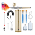 thumbnail image 1 of Airbrush Set Portable Airbrush with Compressor Handheld Airbrush Set Ideal for Complex Tasks Such As Tattoos/Manicures B, 1 of 7