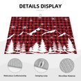 thumbnail image 3 of Fotbe Christmas Tree Buffalo Plaid Alfombrilla de Secado para Cocina con Estampado, 18x24 Pulgadas, 3 of 7