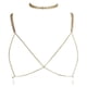 thumbnail image 4 of Cadena de pecho Hugo Punk Brillante Cuerpo Arnés Collar, 4 of 7